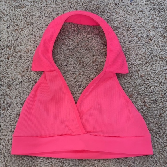 Urban Outfitters Tops - Urban Outfitters Bright Pink Halter Top‎ XS/S